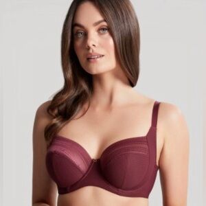 NWT Panache Serene Full Cup Bra 30G in Midnight